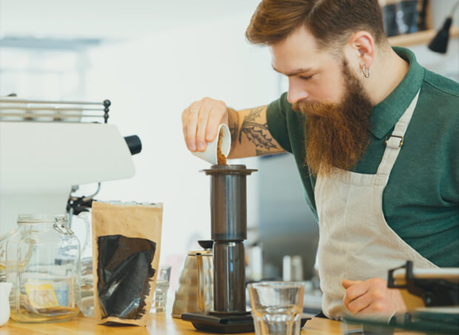 Arabica og Robusta kan også blandes