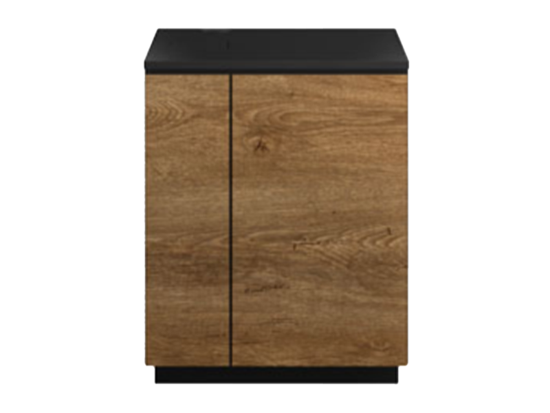 Underskab 67 cm. valnød (Basic)