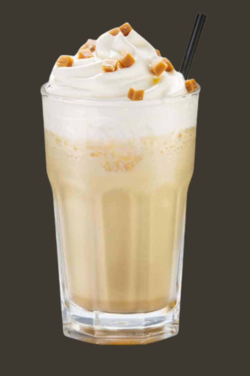 Lær at lave en iced latte med karamel