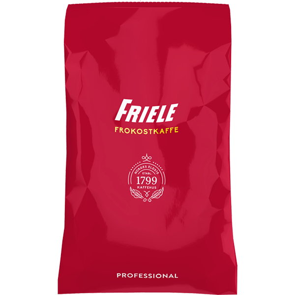 Friele Frokostkaffe Mørk, Hel, 12x500g